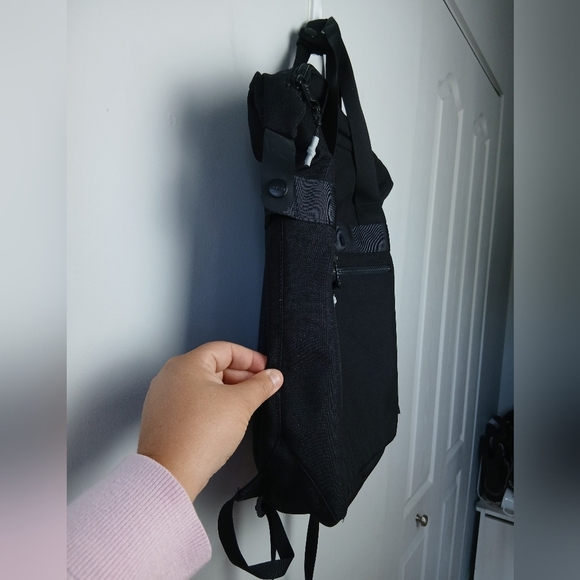 L.L BEAN Mountain 100% Nylon Black Unisexe Backpack Zipper Closure - Picture 5 of 11